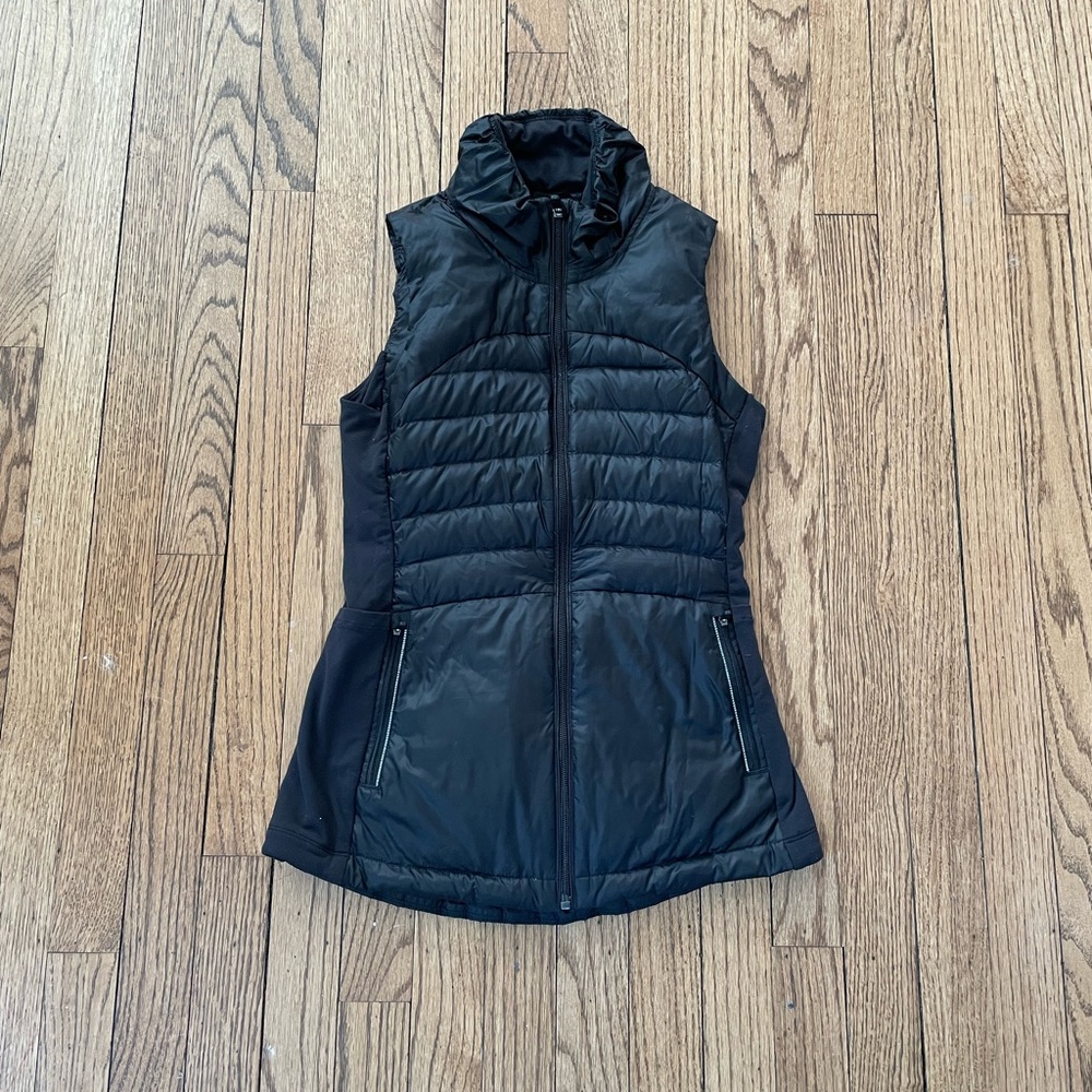 Lululemon down vest. Size 4.